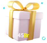 Receba seus bônus de boas-vindas no 45Br